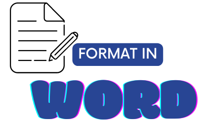 Format in Word